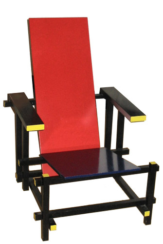 La chaise rouge et bleu de Gerrit Rietveld – Novozen